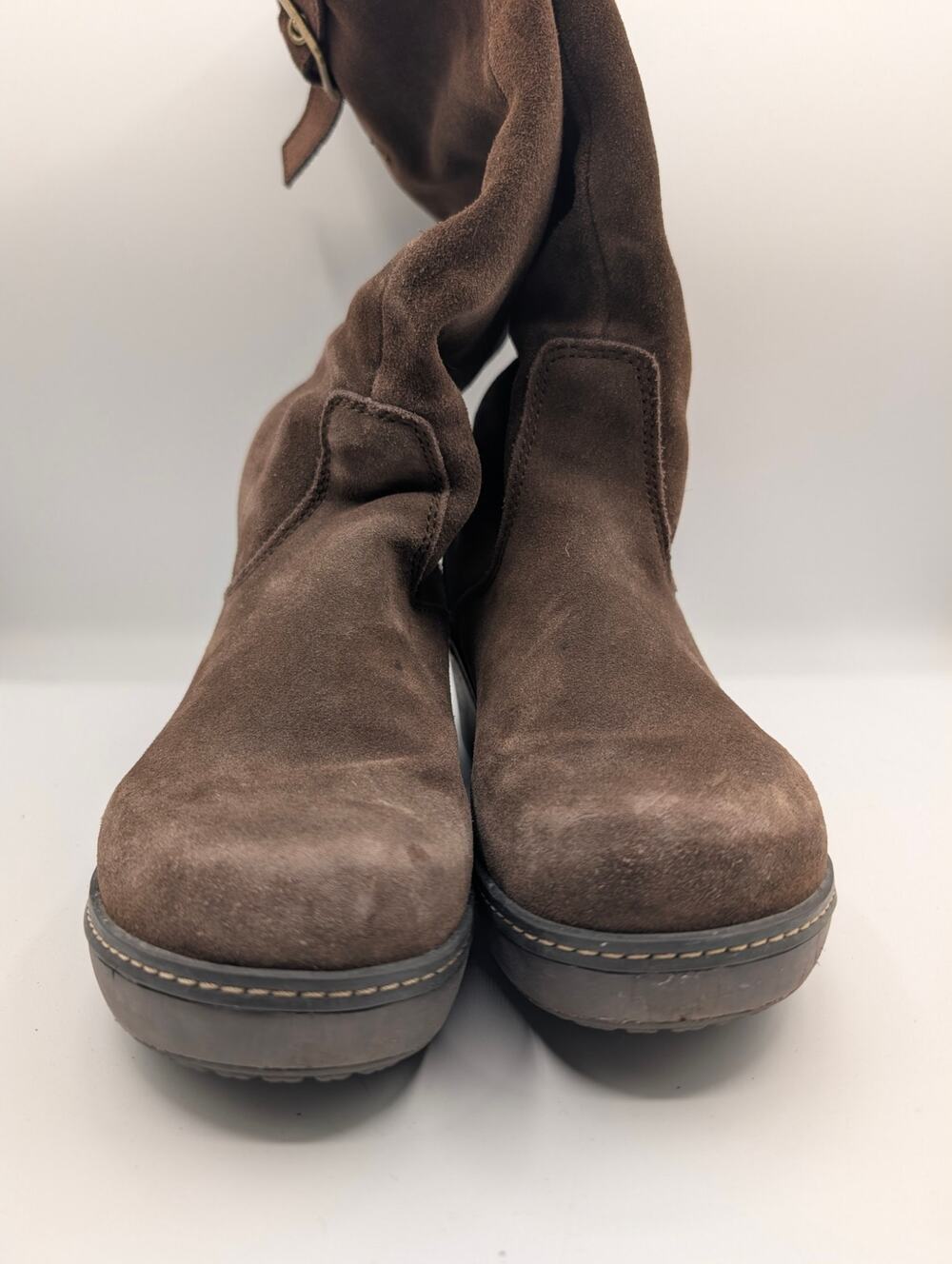 Crocs Cobbler Wedge Boots Size 8